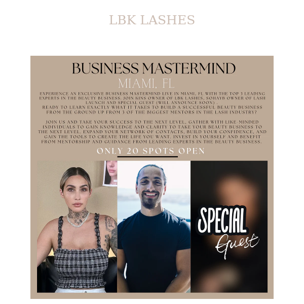 Discover the secrets to a successful beauty business!