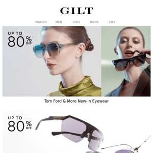 POV: Up to 80% Off Tom Ford & More New Eyewear