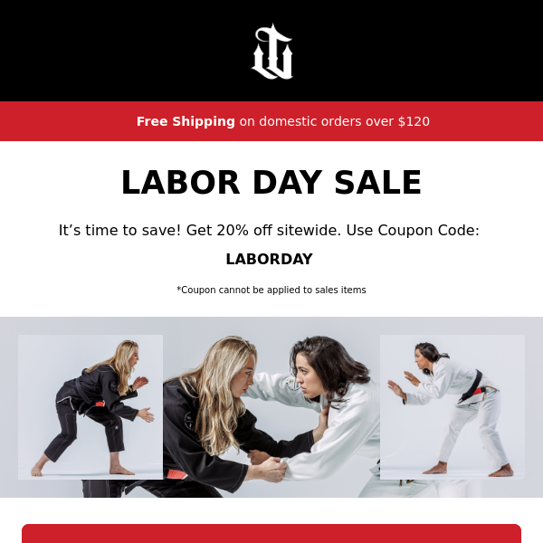 Labor Day Sale! 20% OFF Coupon Inside!