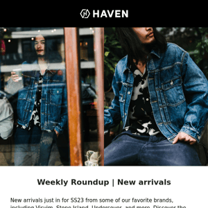 Weekly Roundup: Visvim, Undercover, Stone Island