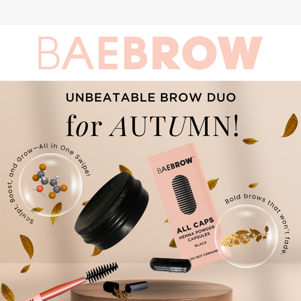 Fall-Proof Your Brows! 🍂