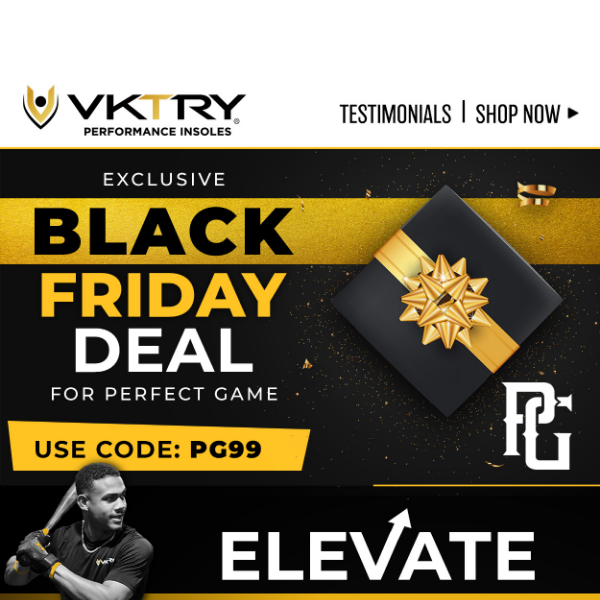 Save $50 on VKTRY Insoles! 🎁 - Perfect Game Apparel
