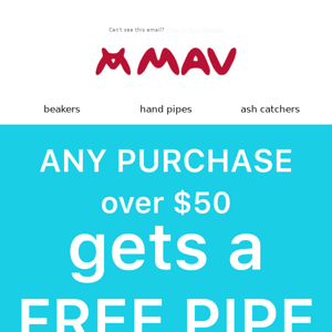 Great weekend? MAKE IT BETTER WITH A FREE PIPE👍