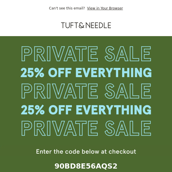 GUESS WHAT? Our Private Sale starts now.