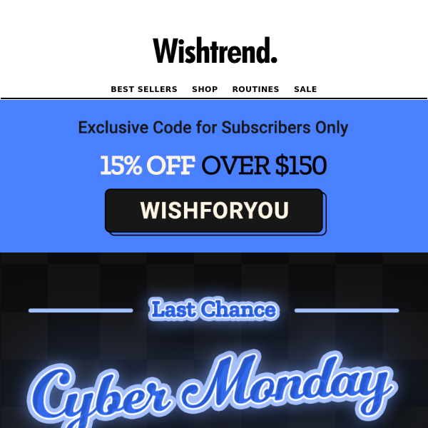 NEW: Cyber Monday for the holiday gifts!