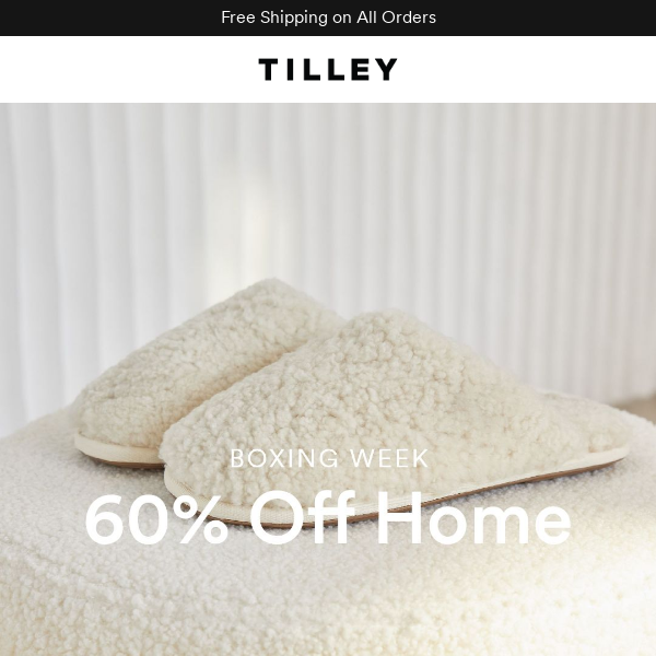60% Off All Home
