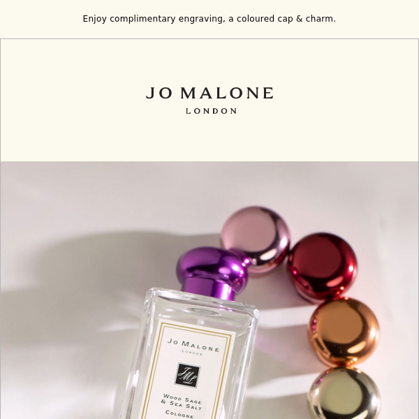 Last chance to personalise your present - Jo Malone London