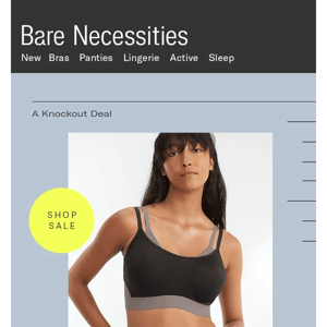 Sheer Bras 101  Supporting Details - Bare Necessities