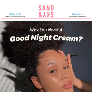 Here's why you need a good night cream