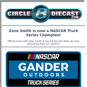 Zane Smith: NASCAR TRUCK SERIES CHAMPION
