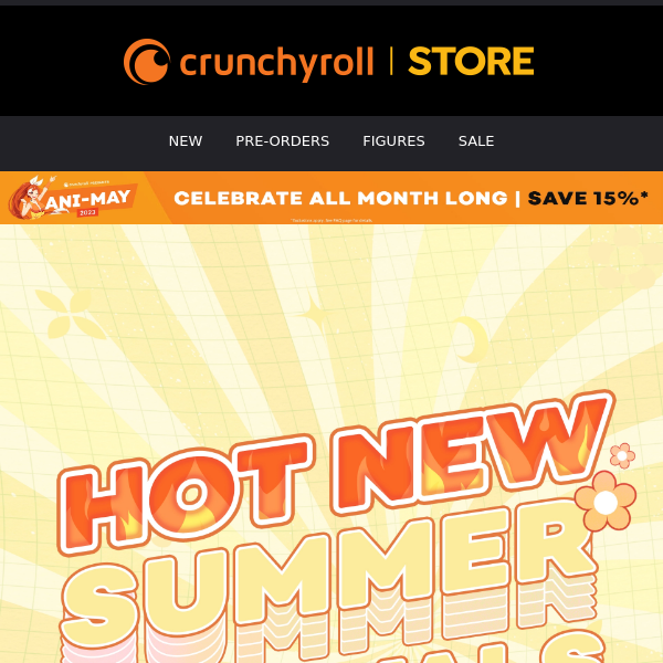 New Pre-Orders  Crunchyroll Store