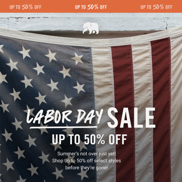Shop the Labor Day Sale Now (up to 50% off!)