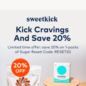 Limited Time Only: 20% Off The Sugar Reset