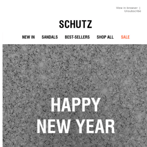 Happy New Year Schutz girl!