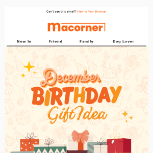 Need a December birthday gift idea? 🎁