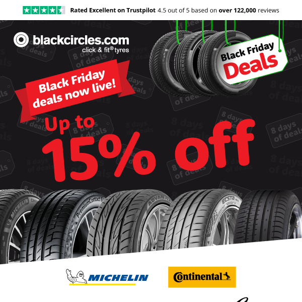 Continental 8 sale black friday