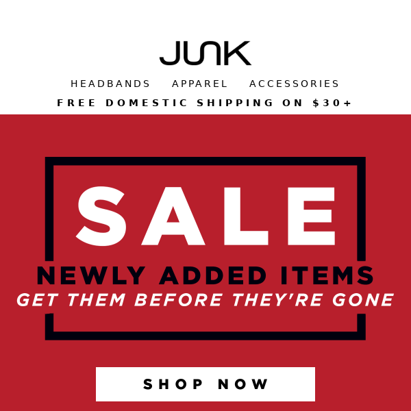 Sale | New Items Just Added!