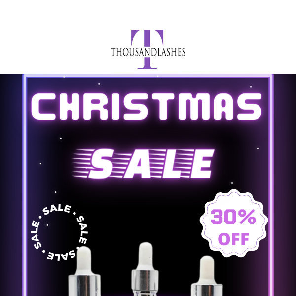 🎅 Ho-Ho-Christmas Deal: All Liquids 30% OFF!