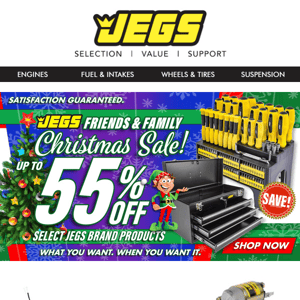 JEGS Friends & Family Christmas Sale Starts Today! 🎁