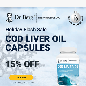 Get a Health Boost At 15% OFF