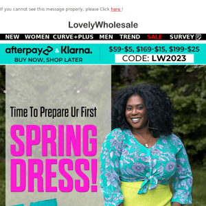 lovely-wholesale, It must be your first spring dress!👗🌱