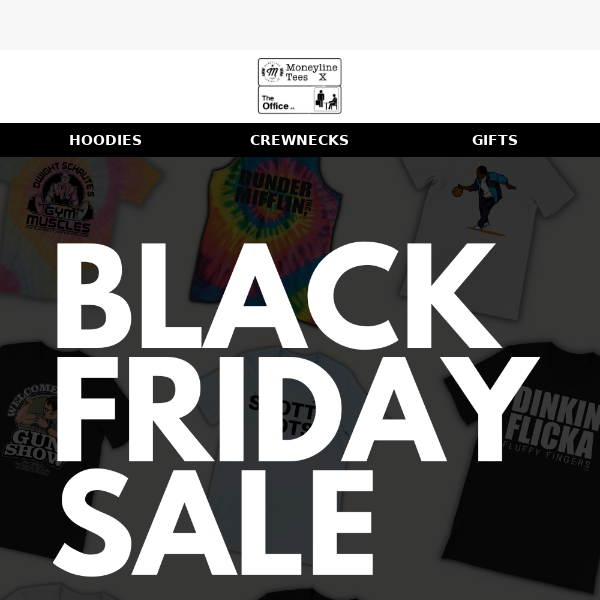 It's happening, it's really happening...Black Friday Sale Begins Now!