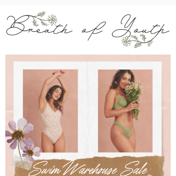 Ending Soon🌼Swim Warehouse Sale🌼