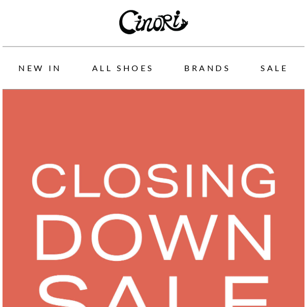 CLOSING DOWN SALE | Up To 60% Off*