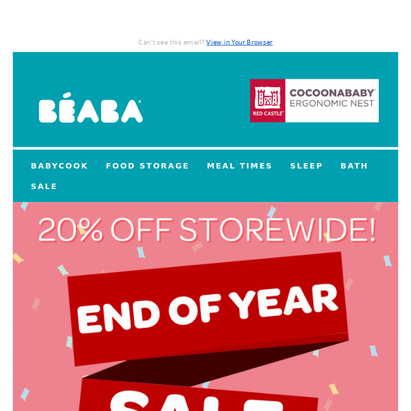 Enjoy Beaba's Year-end Sale!