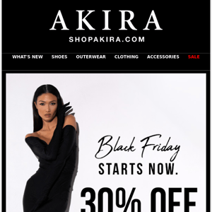 did someone say... 30% OFF SITEWIDE??