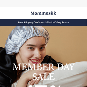 Member Day Sale