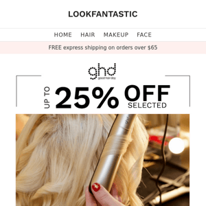 STOP SCROLLING 😱 Up To 25% Off ghd*