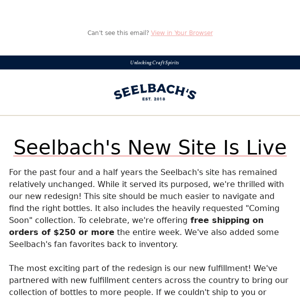 Seelbach's Gets A Makeover! Plus, Fulfillment in New States