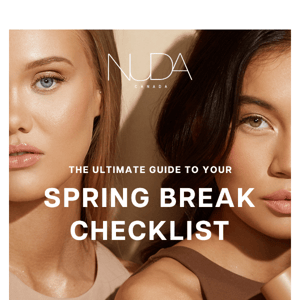 🤍SPRING BREAK GLOW🤍 WITH A SUNKISSED CHECKLIST ✔️