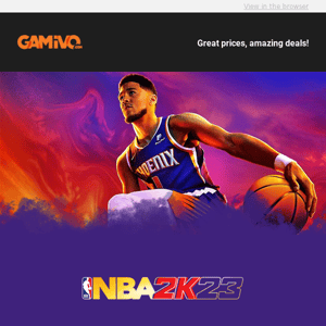NBA 2K23 is waiting for you. Forge your legend now!