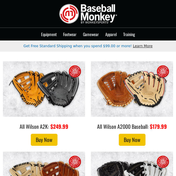 Softball store monkey gloves