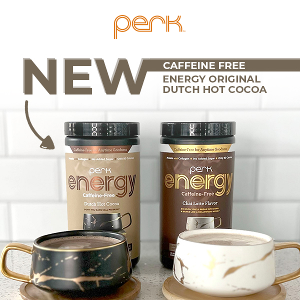 NEW Product Alert 🚨 Energy Caffeine Free Dutch Hot Cocoa