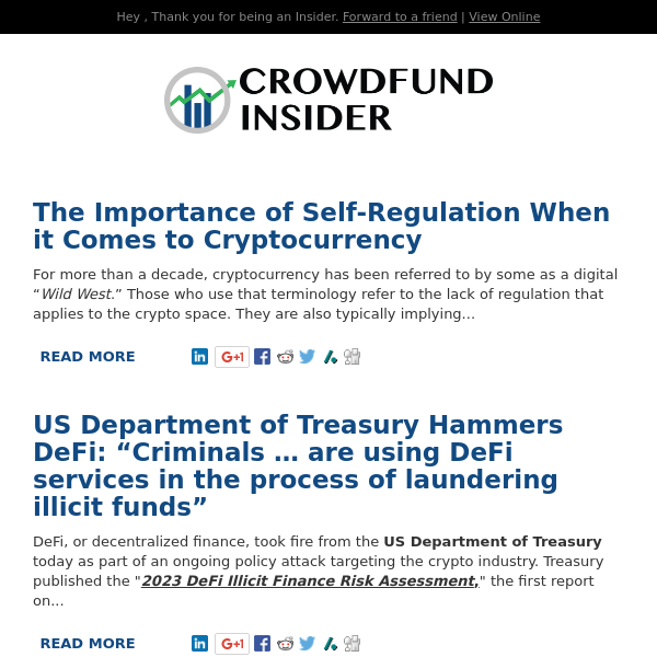 Treasury Rips DeFi, Germany ECSPR Progress, GoHenry Bought by Acorns 🎩💪