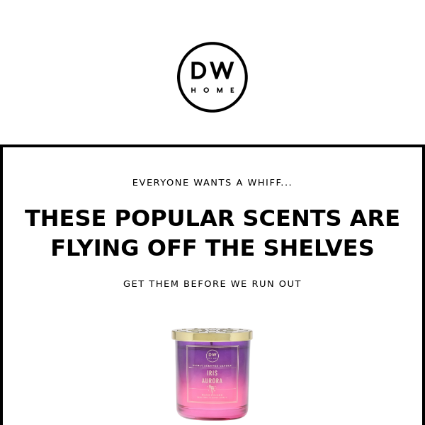 Only A Couple Scents Left