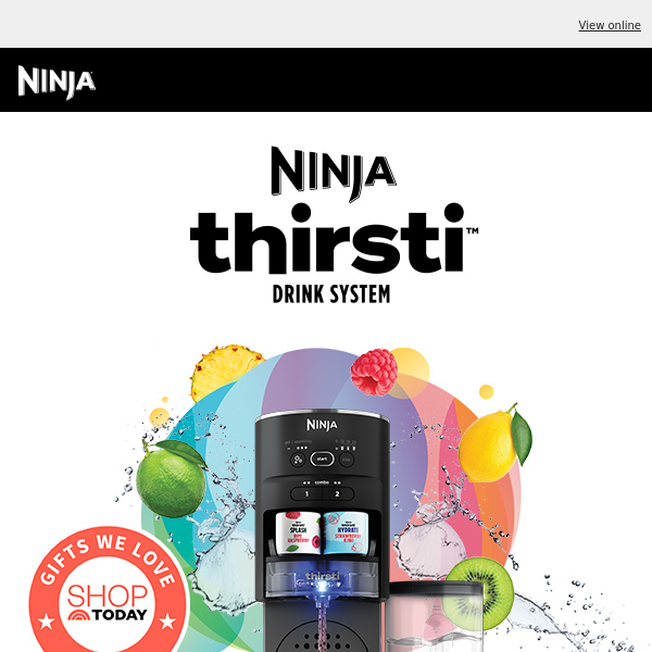 The Ninja Thirsti™ is here. What are you Thirsti™ for? - Life At SharkNinja