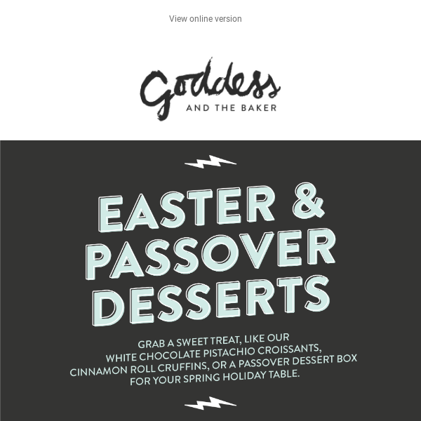 Order your Easter & Passover Treats!
