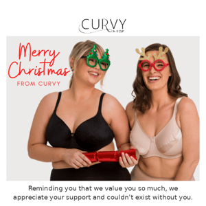 Curvy Bras reminding you...