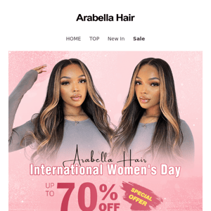 2023 Women's Day Sale Is Starting