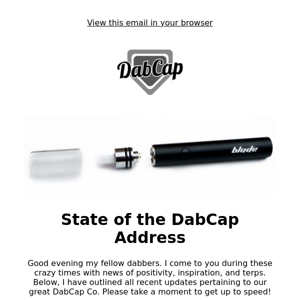 State of the DabCap Address ⚡️