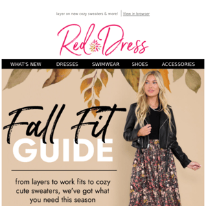 Your Fall Fit Guide 🍂