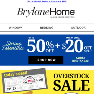 Email Exclusive! Extra $20 Off on Sale Items