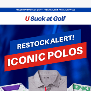Back by Popular Demand: Polos Restocked