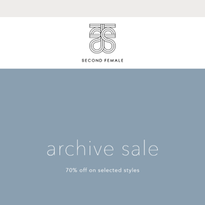 Archive Sale 💙