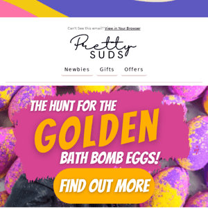 The Golden Egg Hunt Has Begun!