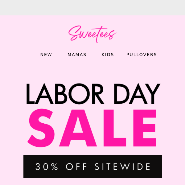 Labor Day Savings Just for You: 30% OFF!💋🇺🇸